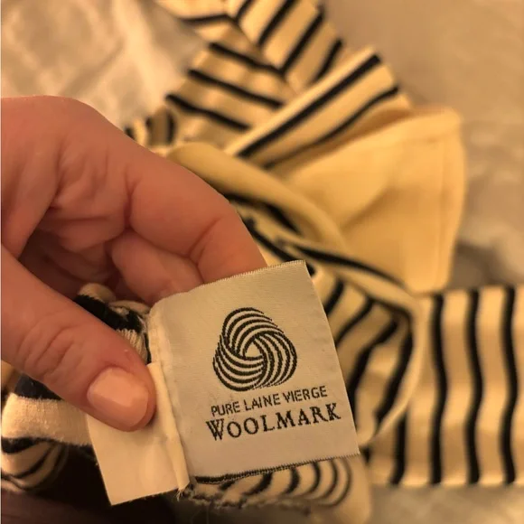 LAST CHANCE Saint James Mademoiselle Striped Sailor Sweater - Picture 10 of 11